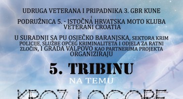 5. tribina na temu  Kroz Logore do Slobode