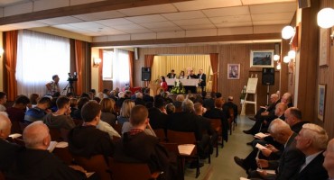 Prvi dan znanstvenog skupa u povodu 100. obljetnice prve mature na širokobriješkoj Franjevačkoj klasičnoj gimnaziji