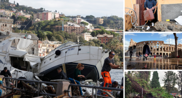  Nevrijeme poharalo Europu: U Italiji 10 mrtvih, zbog snijega u Austriji i Francuskoj tisuće ljudi bez struje 