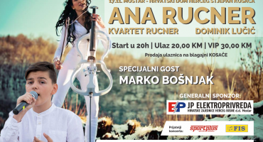 U prodaji ulaznice za koncert Ane Rucner u Mostaru