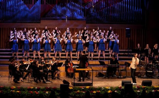 Koncert Djevojačkog zbora Mozartine u Međugorju