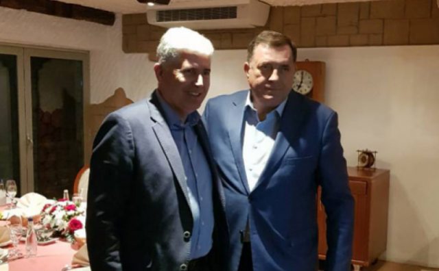 dr. Dragan Čović, Milorad Dodik predsjednik RS-a