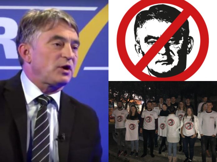 BiH prekrivena plakatima protiv Željka Komšića:‘Sejdo Komšić – not my president’