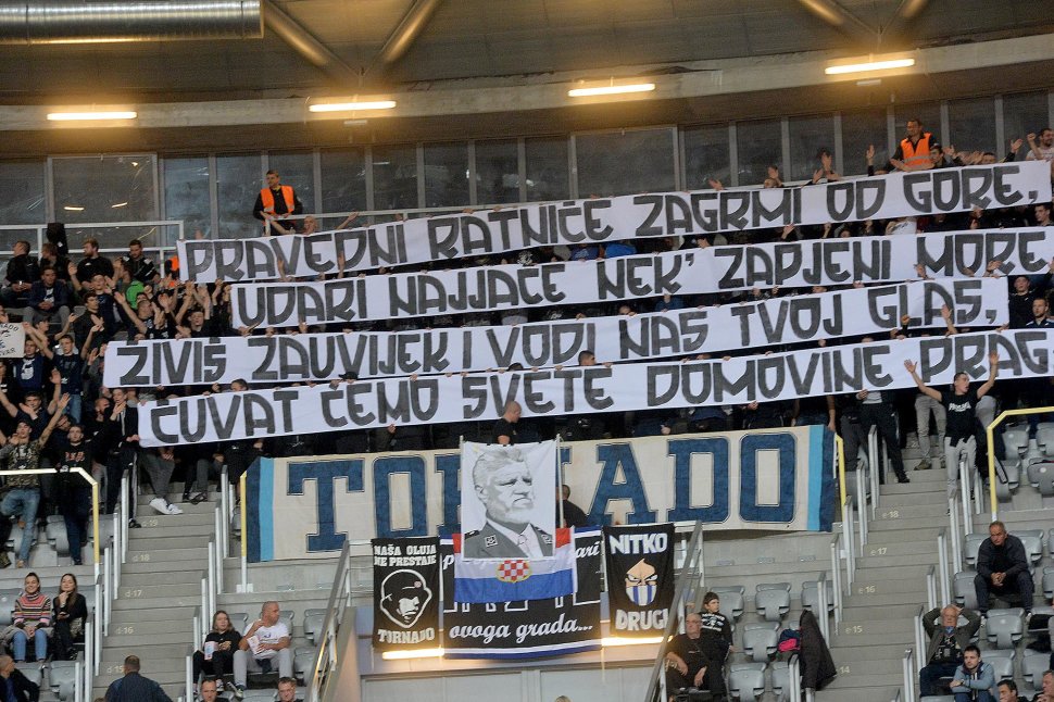 Tornado Zadar prisjetio se generala Praljka: Istaknuli njegovu sliku na utakmici i poslali poruku