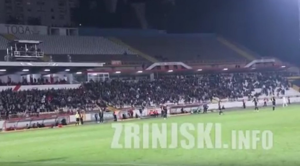 HŠK Zrinjski: Pogledajte kako je proključala zapadna tribina na utakmici protiv Sarajeva