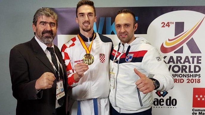Širokobriježanin Ivan Kvesić prvak svijeta u karateu