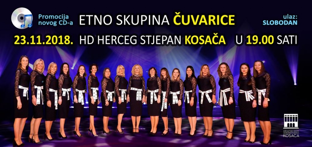 Etno skupina 'Čuvarice' promovira novi album u Mostaru
