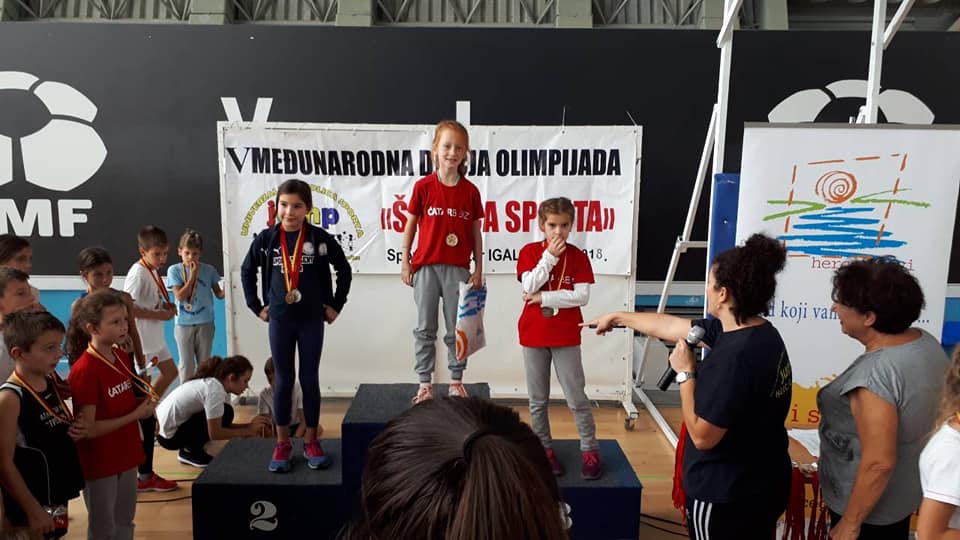 Ušs UniSport Stolac uspješan na 5. međunarodnoj dječjoj olimpijadi u Herceg Novom