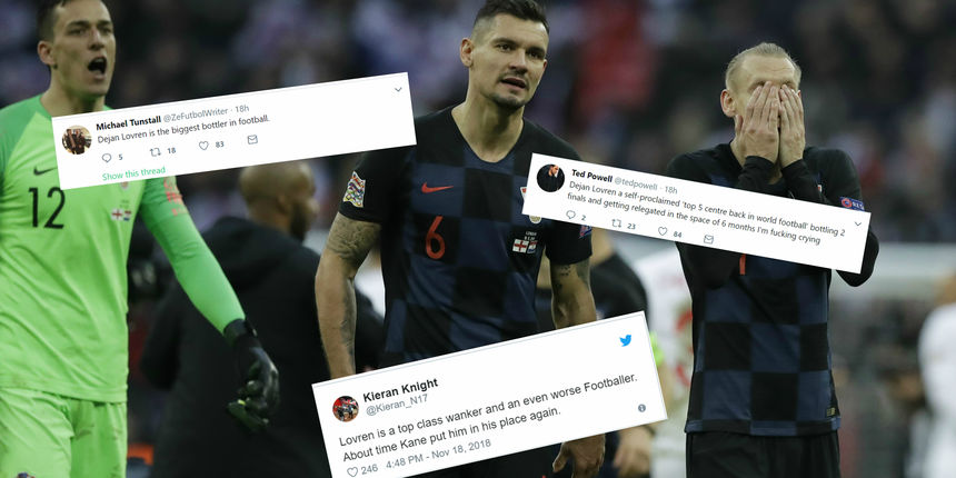 Lovren ponovno u centru pažnje iz krivih razloga: 'On se ne bi trebao obračunavati ni s osnovnoškolcem'