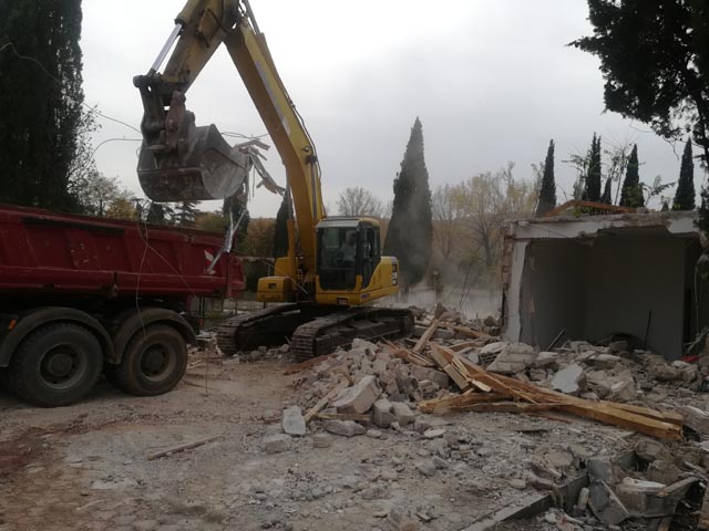 rušenje objekta