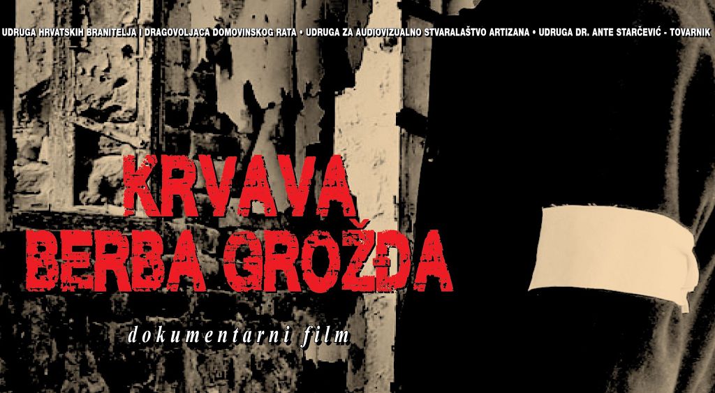 Potresni dokumentarac Krvava berba grožđa na Festivalu domoljubnog filma Gordan Lederer
