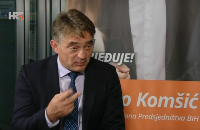 Komšić pozvao Plenkovića i hrvatsku predsjednicu u službeni posjet