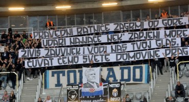 Tornado Zadar prisjetio se generala Praljka: Istaknuli njegovu sliku na utakmici i poslali poruku