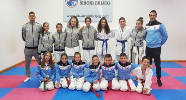 KARATE KLUB Široki Brijeg briljirao u Splitu na Dalmacija Open 2018
