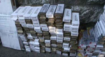 Ljubinje: Policija oduzela 5.500 kutija cigareta