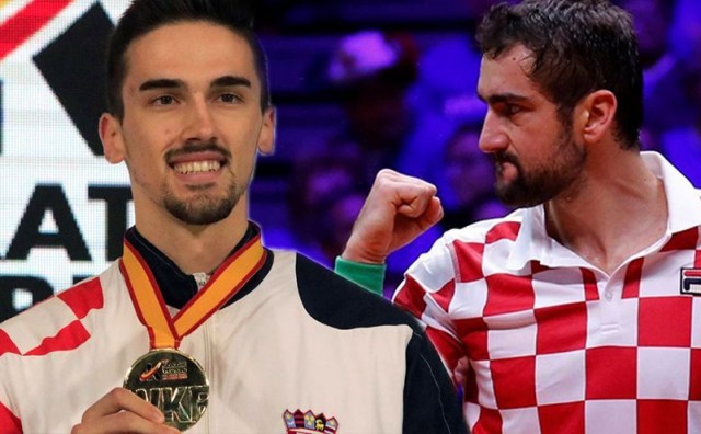 Ivan Kvesić karate, Marin Čilić