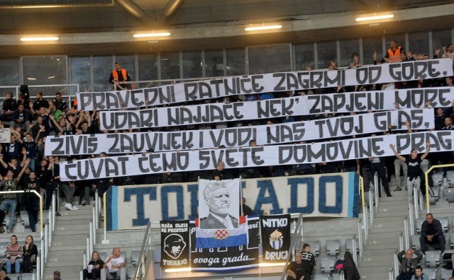 Tornado Zadar prisjetio se generala Praljka: Istaknuli njegovu sliku na utakmici i poslali poruku