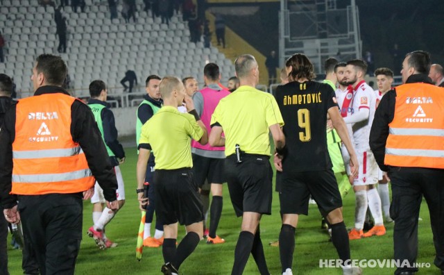 HŠK Zrinjski drastično oštećen na utakmici protiv FK Sarajevo