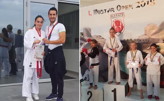karate klub široki u bijelom polju