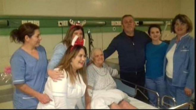 Gradonačelnik Zagreba Bandić u mostarskoj bolnici