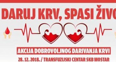 darivanje krvi, Mostar