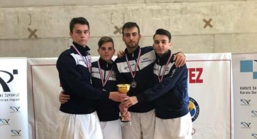 Juniori Karate kluba CROHERCegovina srebrni na prvenstvu Hrvatske 