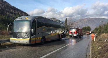Mostar: Globtourov autobus planuo u vožnji
