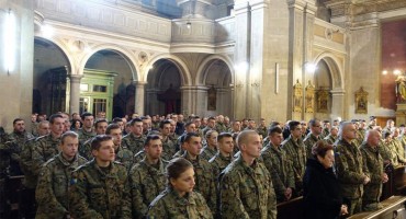 Održana božićna ispovijed vojnika