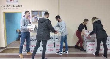 Mostar: Studentski zbor osigurao 60 paketa za socijalno ugrožene građane