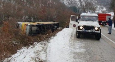 Prevrnuo se Globtourov autobus između Gacka i Nevesinja