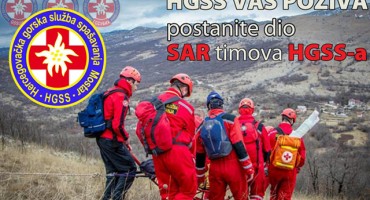 HGSS: Poziv na tečaj za SAR timove