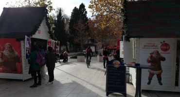 Mostarski Zimski grad okupan suncem