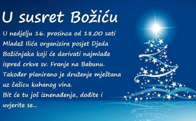 Ilići, djed božićnjak