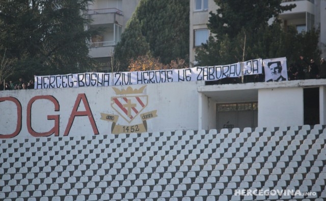 Pjesma Ultrasa herojima: Ponosna moja je zemlja Hercegovina