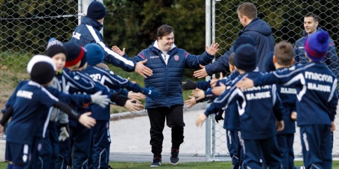 Lijep potez Hajduka: Luka Bučević ima Downov sindrom i novi je zaposlenik kluba