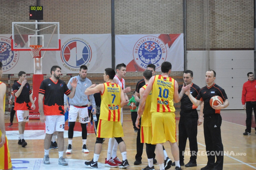 HKK Zrinjski-KK Mladost 88:77