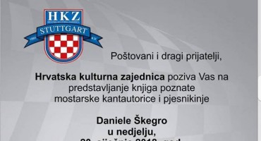 Mostarka Daniela Škegro promovira svoje knjige u Stuttgartu