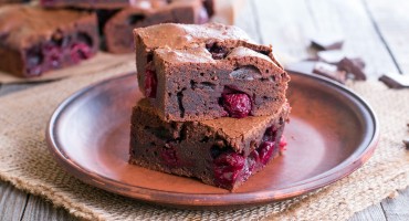 brownie s višnjama, recept