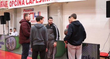 HKK Zrinjski: Pogledajte tko je pobijedio u gađanju koša s pola terena