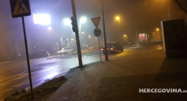 Pogledajte Mostar u magli