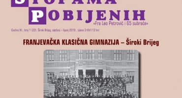 stopama pobijenih franjevaca