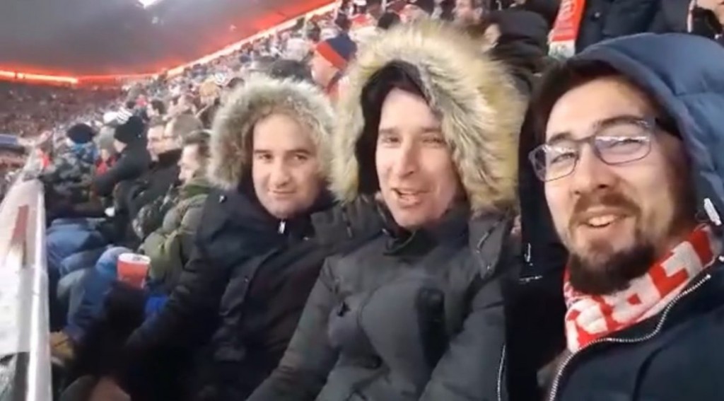 Gruđani gangali na Allianz Areni
