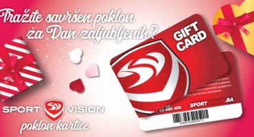 Poklon kartica Sport Visiona – idealan poklon za Valentinovo