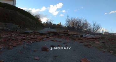 Široki Brijeg, bura