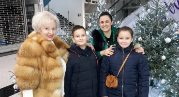 Nada Dalipagić: Raduju me druženja u kojim suprug i ja uživamo s našim Nadanom, Mihaelom i Domagojem.