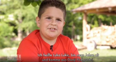 dječak, njemački show, kuhar
