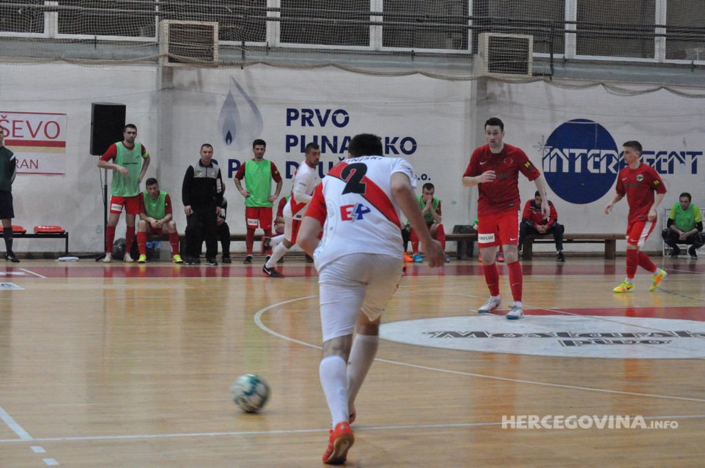 Prva utakmica finala Kupa BiH u futsalu: HFC Zrinjski - MNK Kaskada 2:0