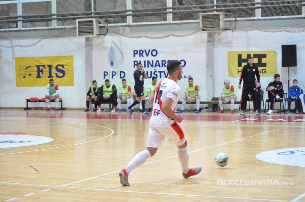 Prva utakmica finala Kupa BiH u futsalu: HFC Zrinjski - MNK Kaskada 2:0