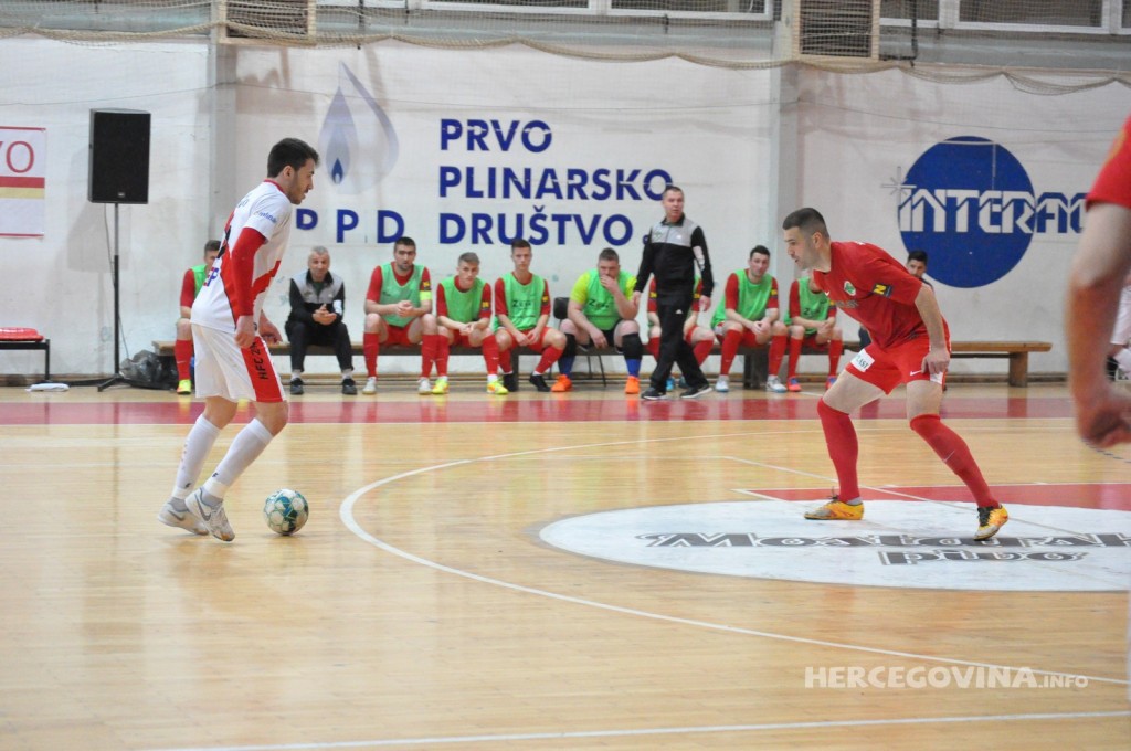Prva utakmica finala Kupa BiH u futsalu: HFC Zrinjski - MNK Kaskada 2:0