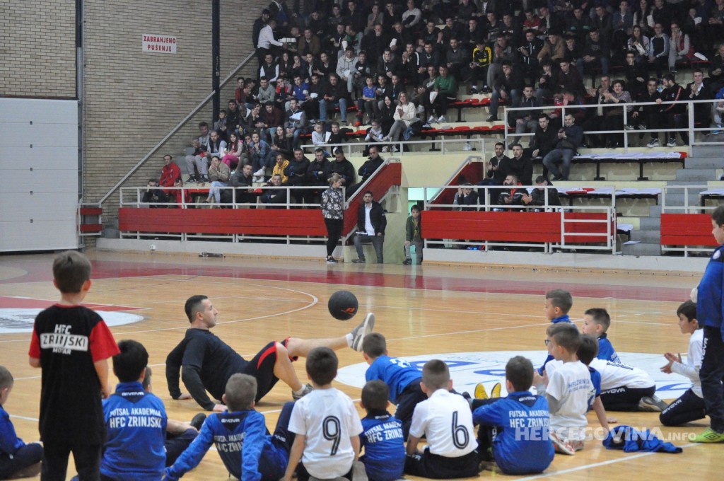 Prva utakmica finala Kupa BiH u futsalu: HFC Zrinjski - MNK Kaskada 2:0